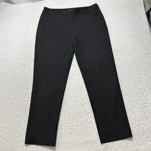 White House Black Market Womens 8R Slim Ankle Flat Front Chino Dress Pants 32x26